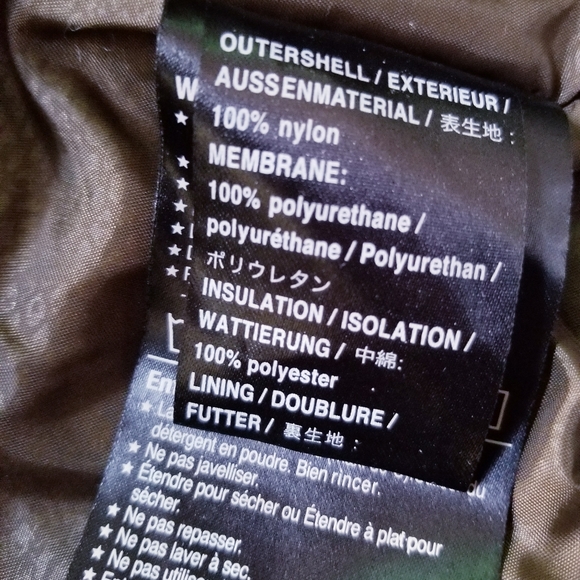 BURTON WOMEN SKI SNOW WINTER JACKET DETACHABLE HOOD BROWN AQUA PAISLEY SIZE S * - Picture 4 of 11